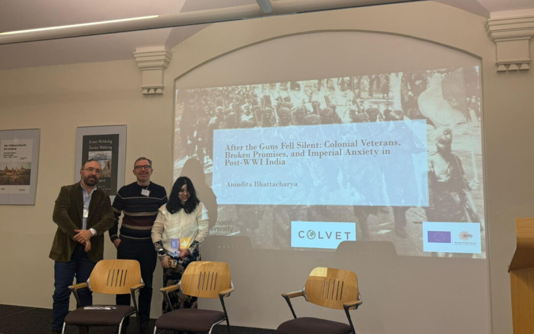 COLVET Project Team Presentation, ‘Cultivating Clients and Containing Contestation: Veteran Provision in the Inter-War Empire’, Society of History of War, University of Potsdam 27-29/11/2025
