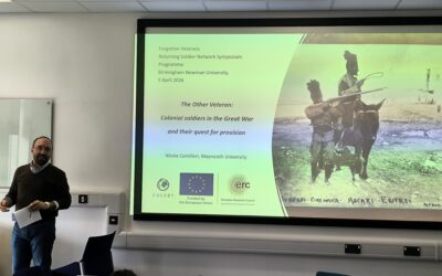 COLVET Team Presentations, ‘Forgotten Veterans Symposium’, Returning Soldiers Network, Birmingham Newman University, 09/04/2026.